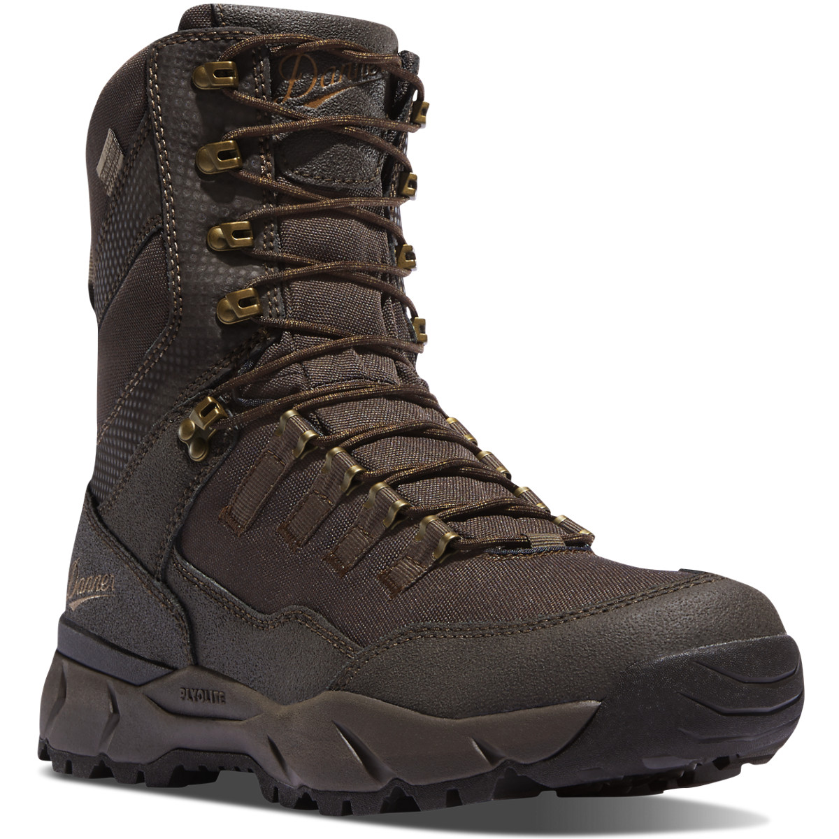 Danner Mens Vital Hunting Boots Dark Brown - KMY089614